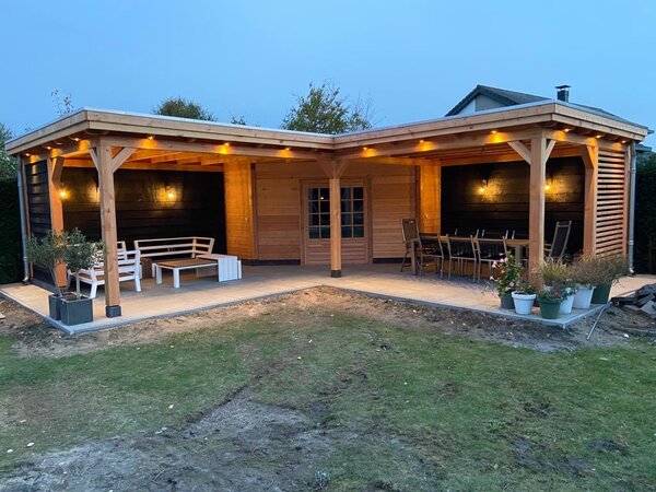 Pext Terrasoverkapping Vrijstaand Klassiek Pext Terrasoverkapping Vrijstaand Klassiek