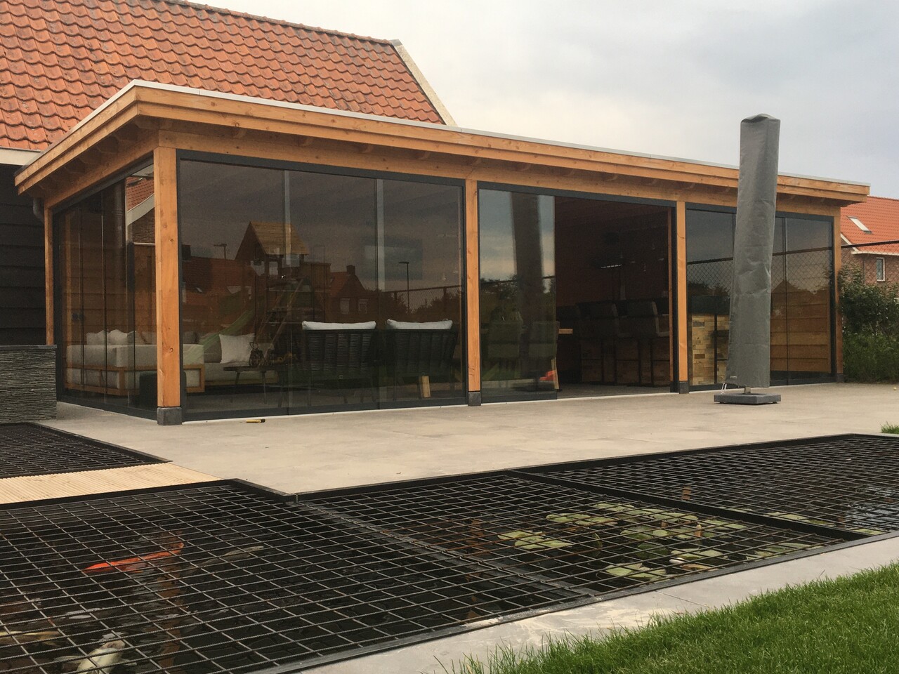 Pext Terrasoverkapping Vrijstaand Klassiek Pext Terrasoverkapping Vrijstaand Klassiek