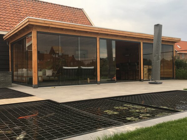 Pext Terrasoverkapping Vrijstaand Klassiek Pext Terrasoverkapping Vrijstaand Klassiek