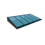 Pext Geïsoleerde Lichtstraat Lessenaarsdak Pext Geïsoleerde Lichtstraat Lessenaarsdak