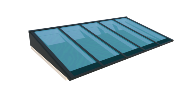 Pext Geïsoleerde Lichtstraat Lessenaarsdak Pext Geïsoleerde Lichtstraat Lessenaarsdak