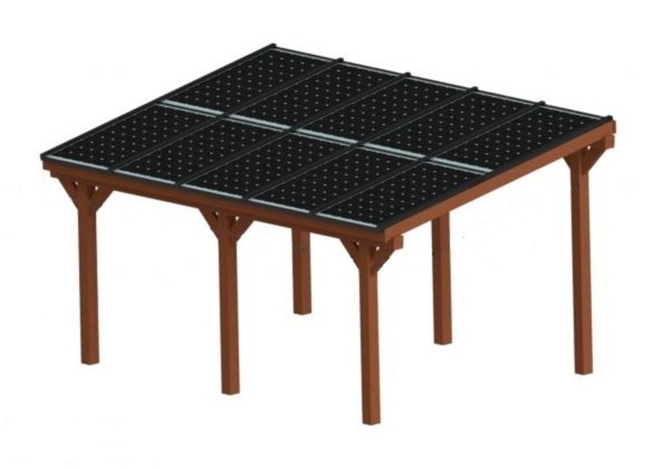 Pext Solar Veranda / Carport vrijstaand Pext Solar Veranda / Carport vrijstaand