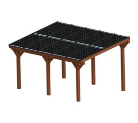 Pext Solar Veranda / Carport vrijstaand