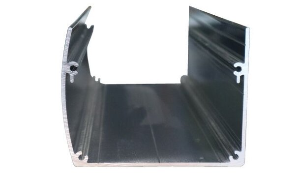 Pext Aluminium siergoot zwart (RAL9005) Pext Aluminium siergoot zwart (RAL9005)