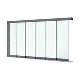 Glazen Schuifwand 6 spoor Glazen Schuifwand 6 spoor