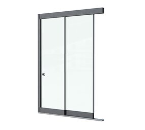 Glazen Schuifwand 2 spoor Glazen Schuifwand 2 spoor