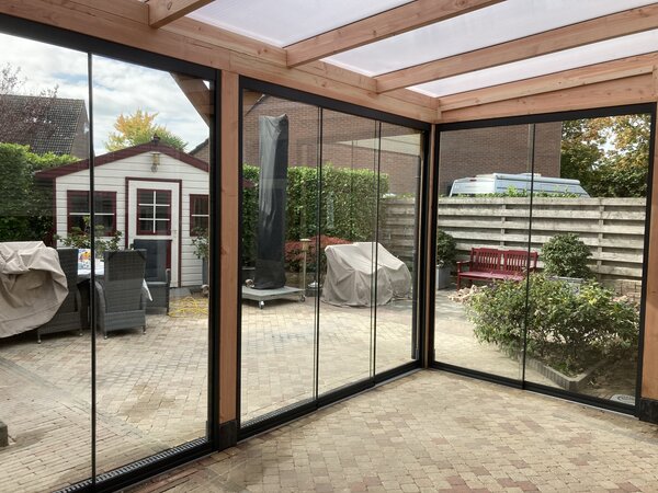 Glazen Schuifwand 2 spoor Glazen Schuifwand 2 spoor