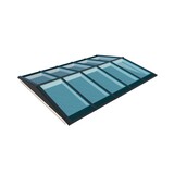 Pext Geïsoleerde Lichtstraat Zadeldak Pext Geïsoleerde Lichtstraat Zadeldak