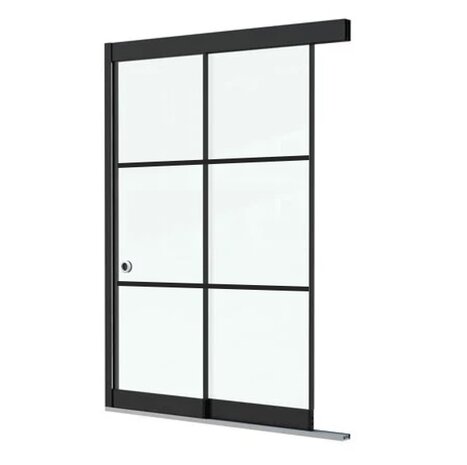 Steellook Glazen Schuifwand 2 spoor Steellook Glazen Schuifwand 2 spoor
