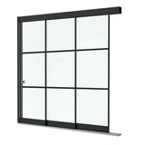 Steellook Glazen Schuifwand 3 spoor Steellook Glazen Schuifwand 3 spoor