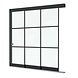 Steellook Glazen Schuifwand 3 spoor Steellook Glazen Schuifwand 3 spoor