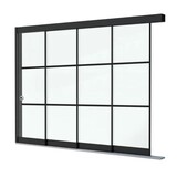 Steellook Glazen Schuifwand 4 spoor Steellook Glazen Schuifwand 4 spoor
