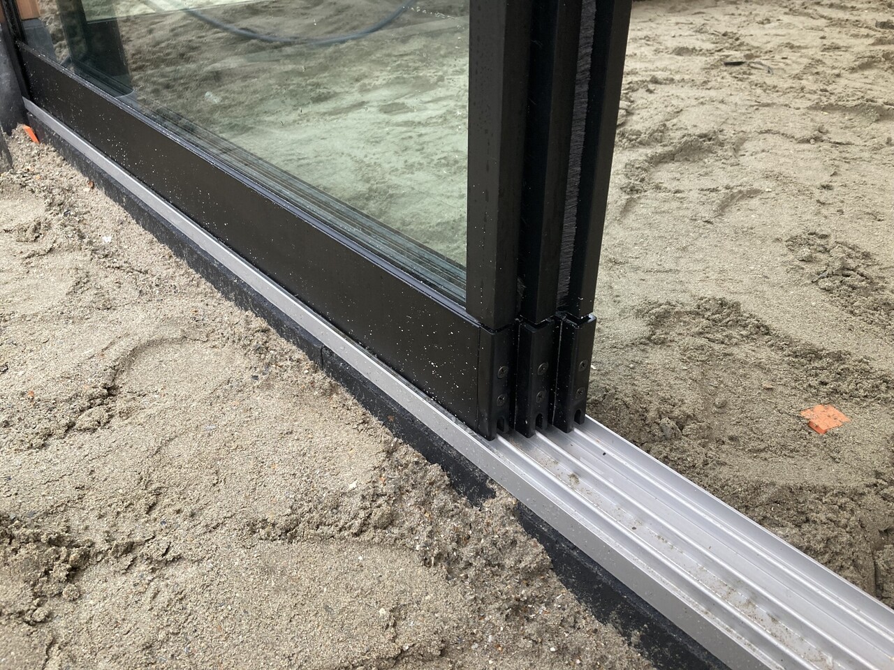 Steellook Glazen Schuifwand 5 spoor