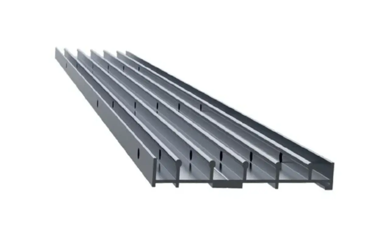 Steellook Glazen Schuifwand 5 spoor