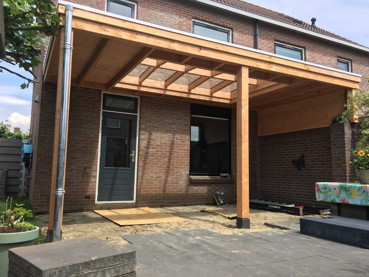 Pext Terrasoverkapping Muuraanbouw Modern Pext Terrasoverkapping Muuraanbouw Modern