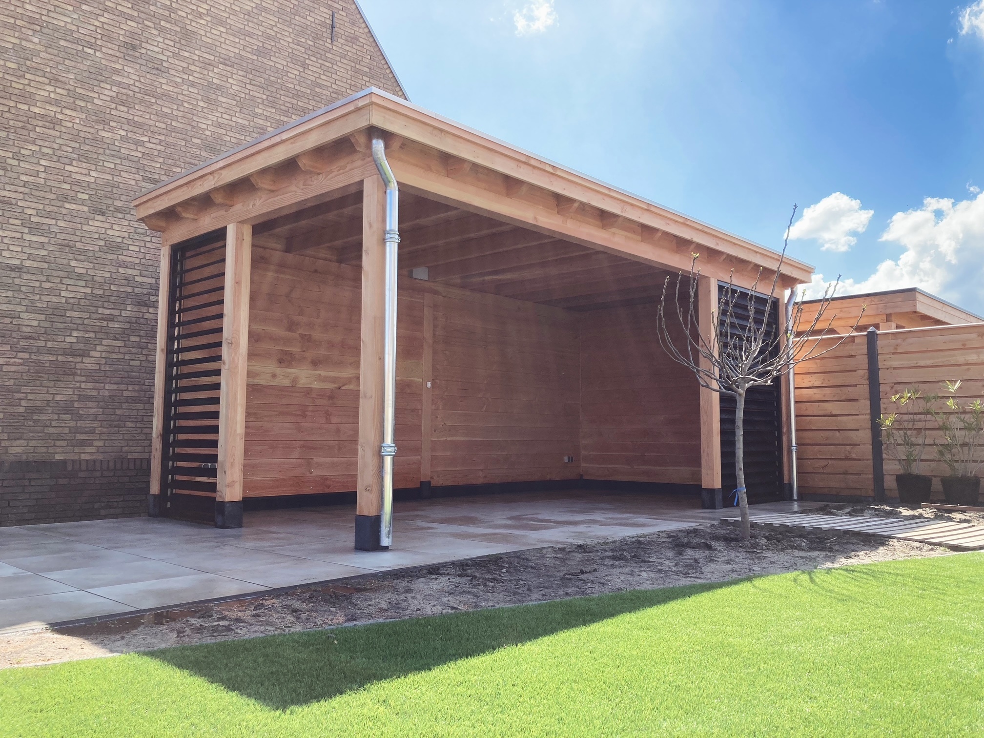 Overkapping achtertuin regels