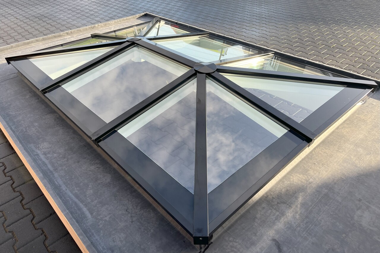 Pext Geïsoleerde Lichtstraat Schilddak HR++