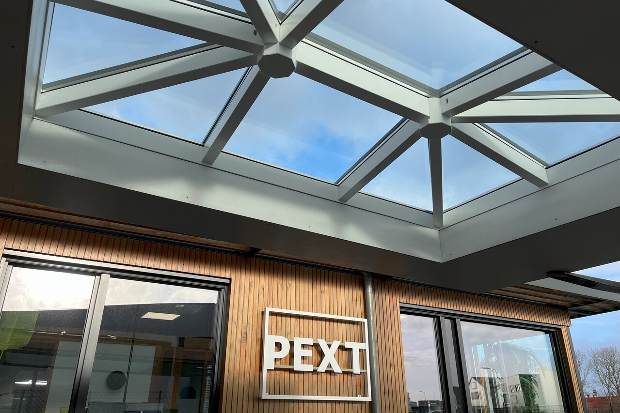 Pext Geïsoleerde Lichtstraat Schilddak HR++