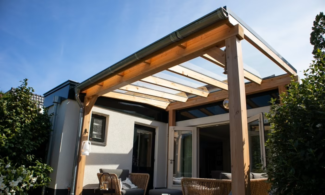 Pext Veranda DD50 Glas vrijstaand