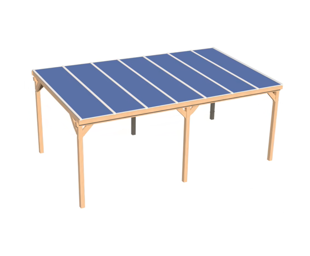 Pext Veranda DD50 Glas vrijstaand