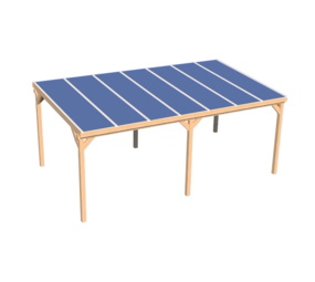 Pext Veranda DD50 Glas vrijstaand Pext Veranda DD50 Glas vrijstaand