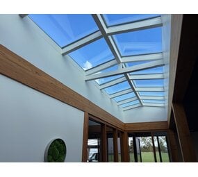 Pext Geïsoleerde Lichtstraat Zadeldak HR++