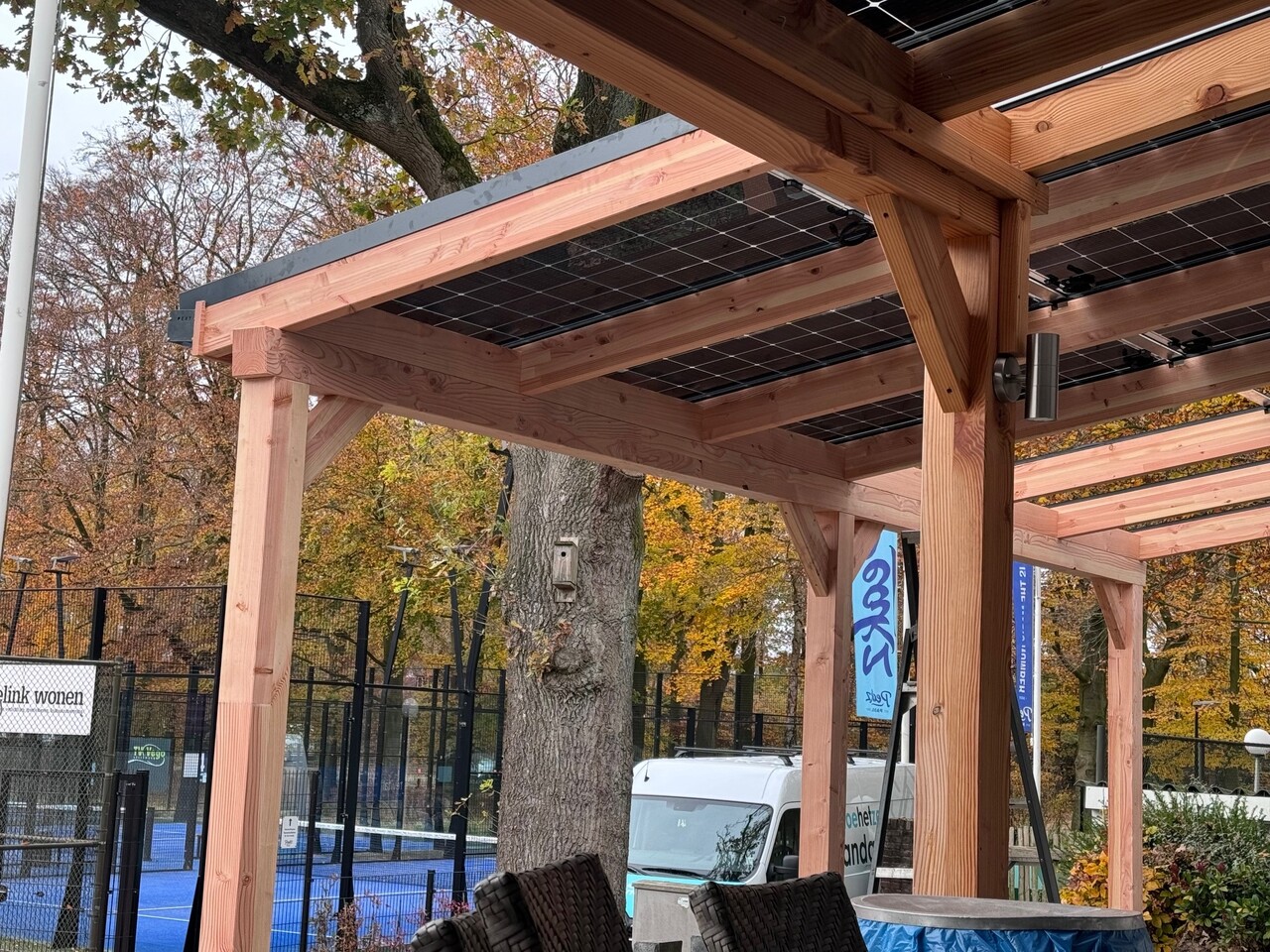 Pext Solar Veranda / Carport muuraanbouw Pext Solar Veranda / Carport muuraanbouw