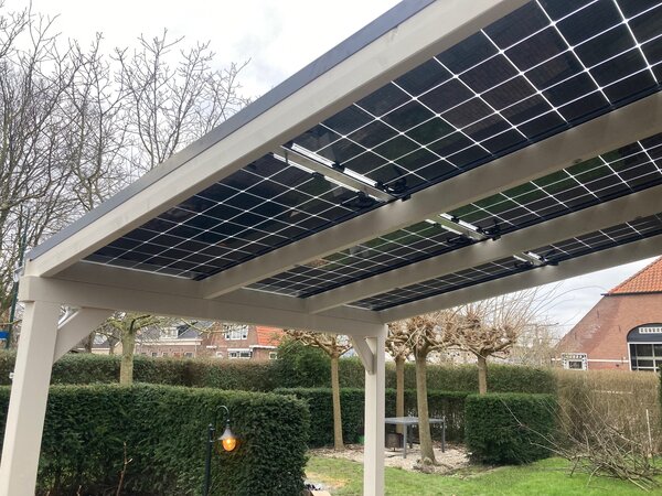 Pext Solar Veranda / Carport muuraanbouw Pext Solar Veranda / Carport muuraanbouw
