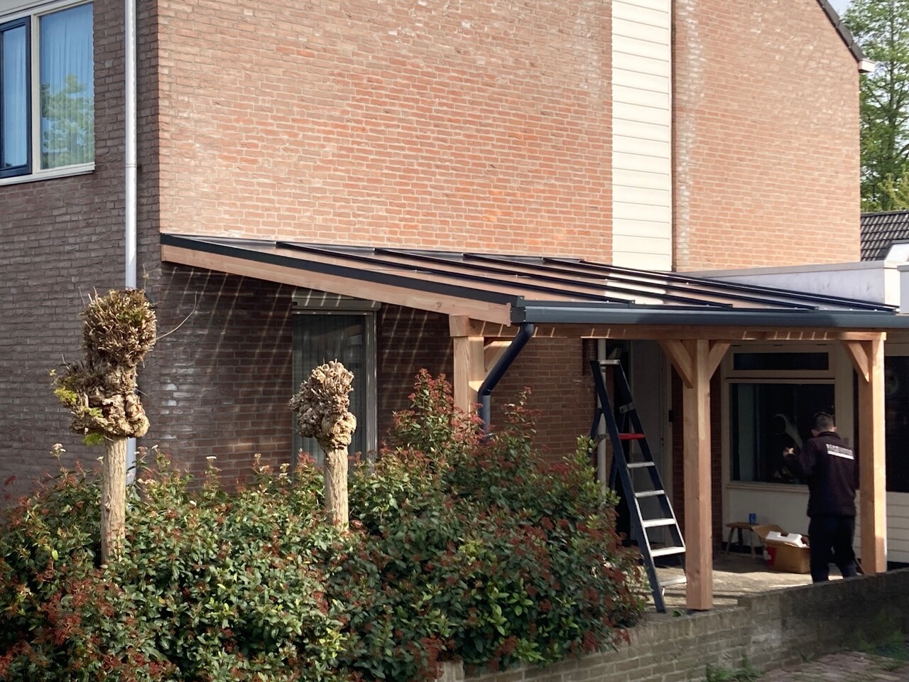 Pext Solar Veranda / Carport muuraanbouw Pext Solar Veranda / Carport muuraanbouw