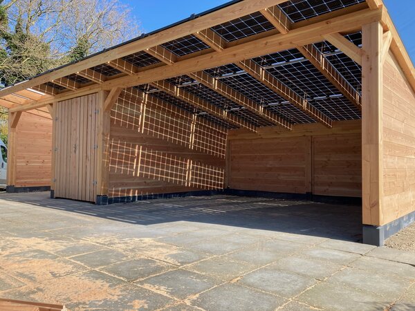 Pext Solar Veranda / Carport XL vrijstaand Pext Solar Veranda / Carport XL vrijstaand