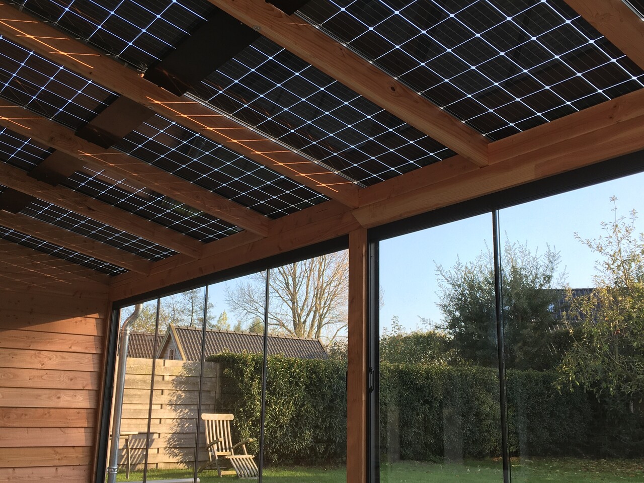 Pext Solar Veranda / Carport muuraanbouw Pext Solar Veranda / Carport muuraanbouw