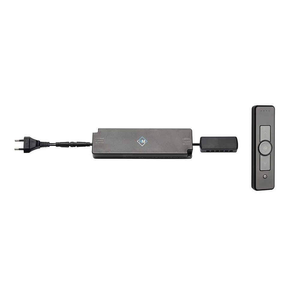 Hamulight Wandspot up & down grijs vierkant