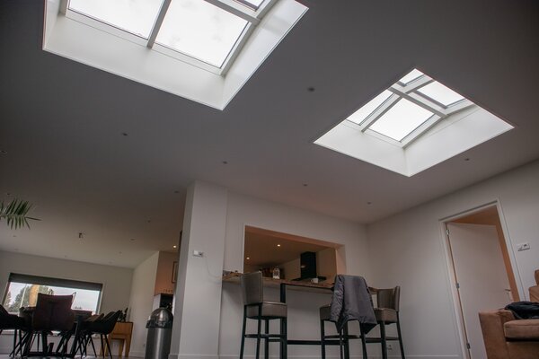 Pext Geïsoleerde Lichtstraat Zadeldak HR++