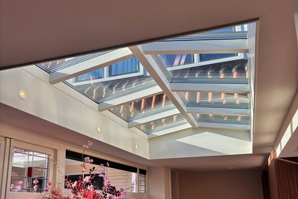 Pext Geïsoleerde Lichtstraat Zadeldak