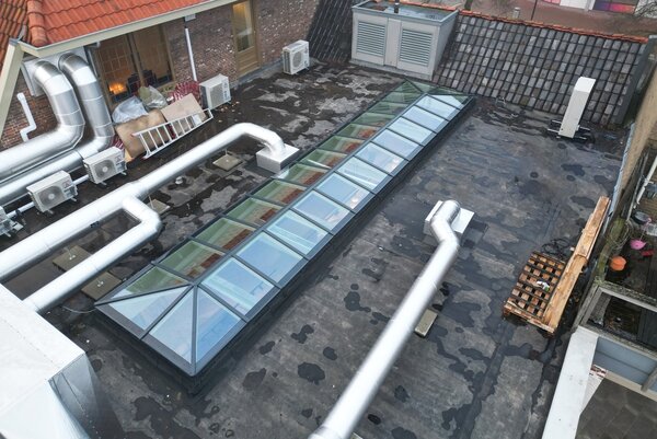 Pext Geïsoleerde Lichtstraat Schilddak HR++