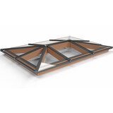 Pext Lichtstraat Schilddak ongeïsoleerd