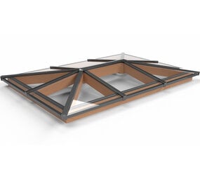 Pext Lichtstraat Schilddak ongeïsoleerd