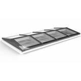 Pext Geïsoleerde Lichtstraat Zadeldak HR++