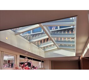 Pext Geïsoleerde Lichtstraat Zadeldak HR+++ Pext Geïsoleerde Lichtstraat Zadeldak HR+++