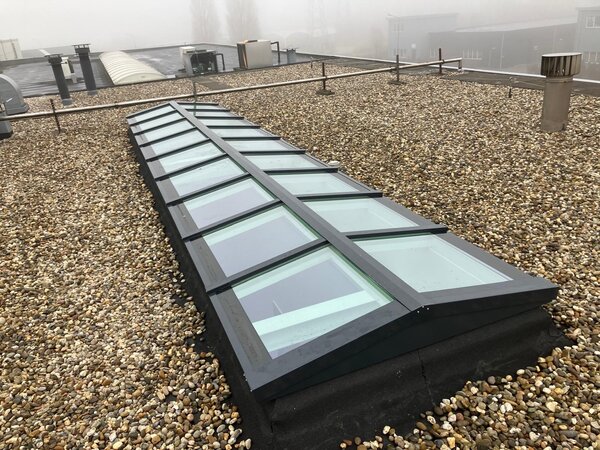 Pext Geïsoleerde Lichtstraat Zadeldak HR+++