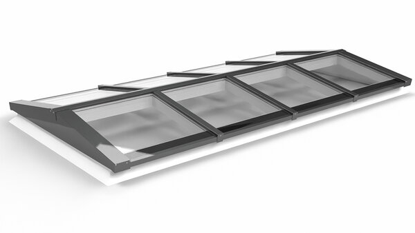 Pext Geïsoleerde Lichtstraat Zadeldak HR+++