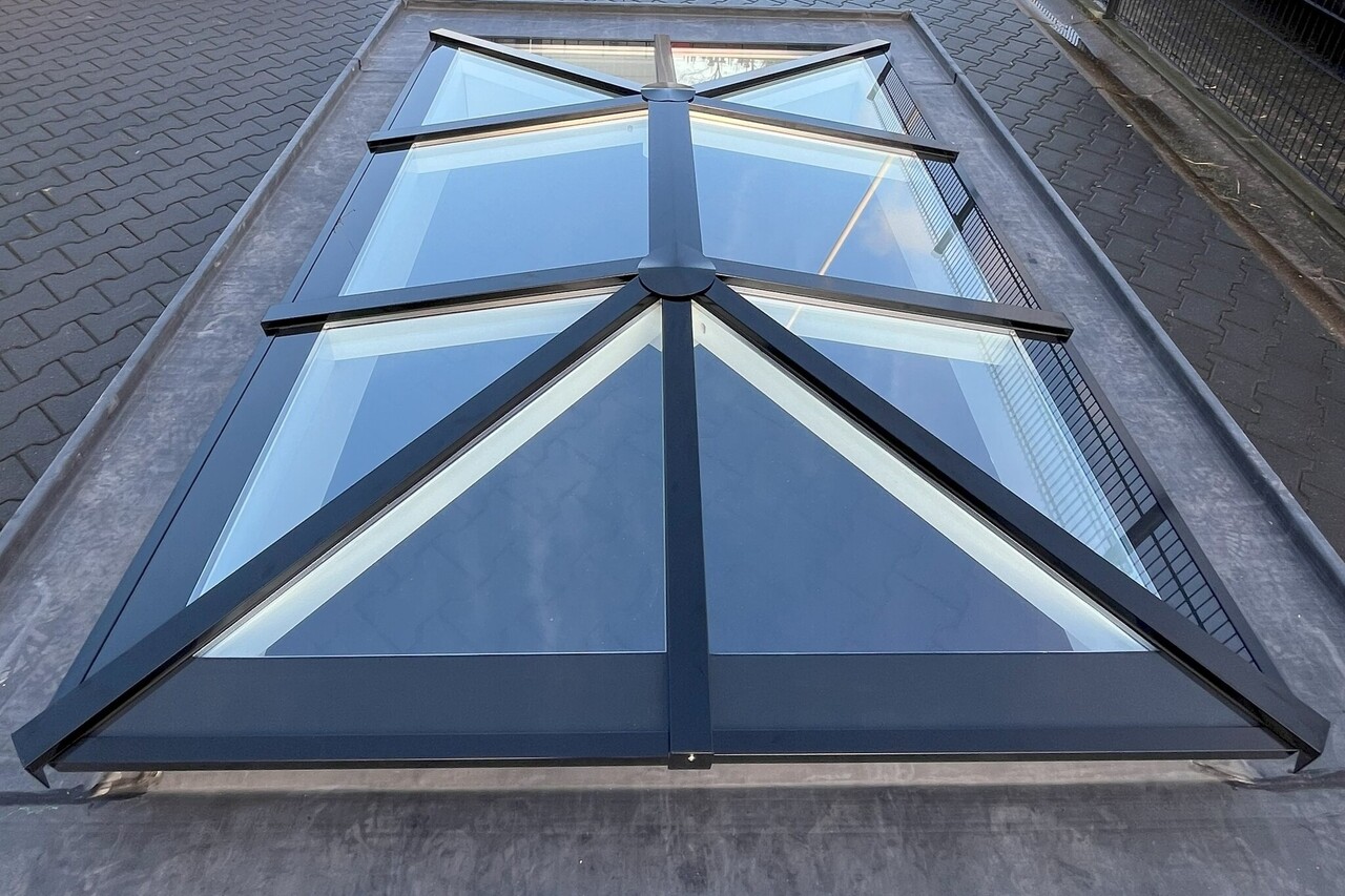 Pext Geïsoleerde Lichtstraat Schilddak HR+++