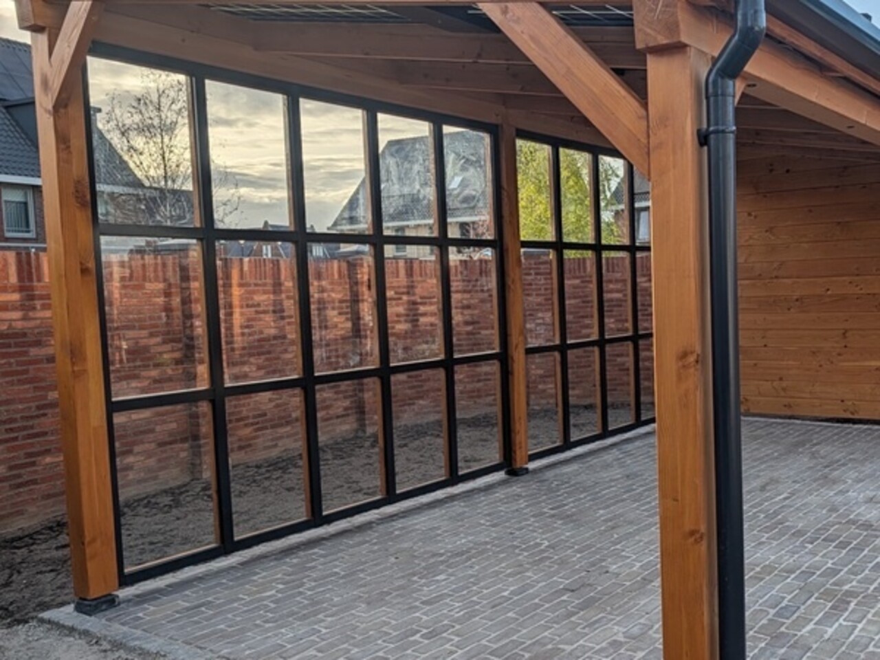 Pext Dichte Glaswand