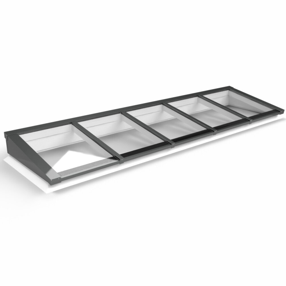 Geïsoleerde Lichtstraat Lessenaarsdak HR+++ Geïsoleerde Lichtstraat Lessenaarsdak HR+++