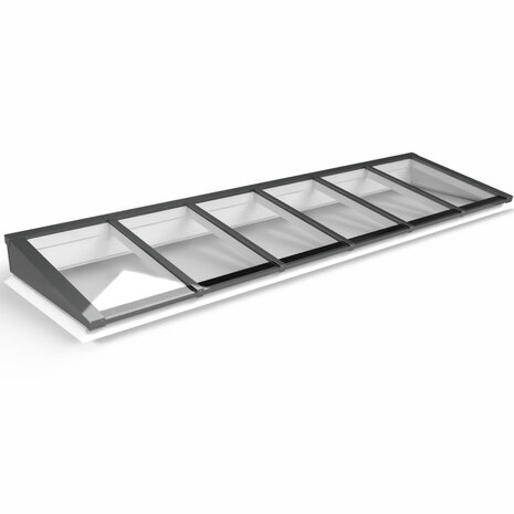 Geïsoleerde Lichtstraat Lessenaarsdak HR++