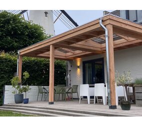 Pext Terrasoverkapping Muuraanbouw Modern