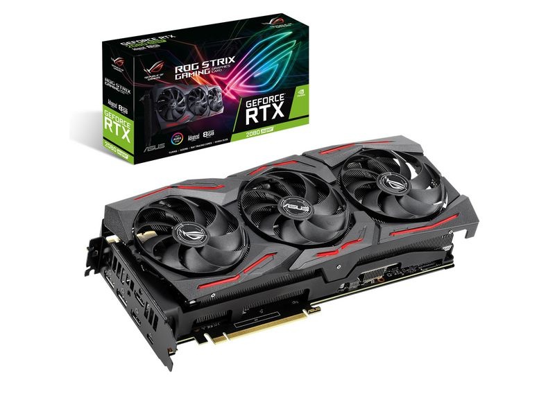 ASUS ROG Grafikkarte ROG STRIX RTX2080 SUPER A8G-GAMING