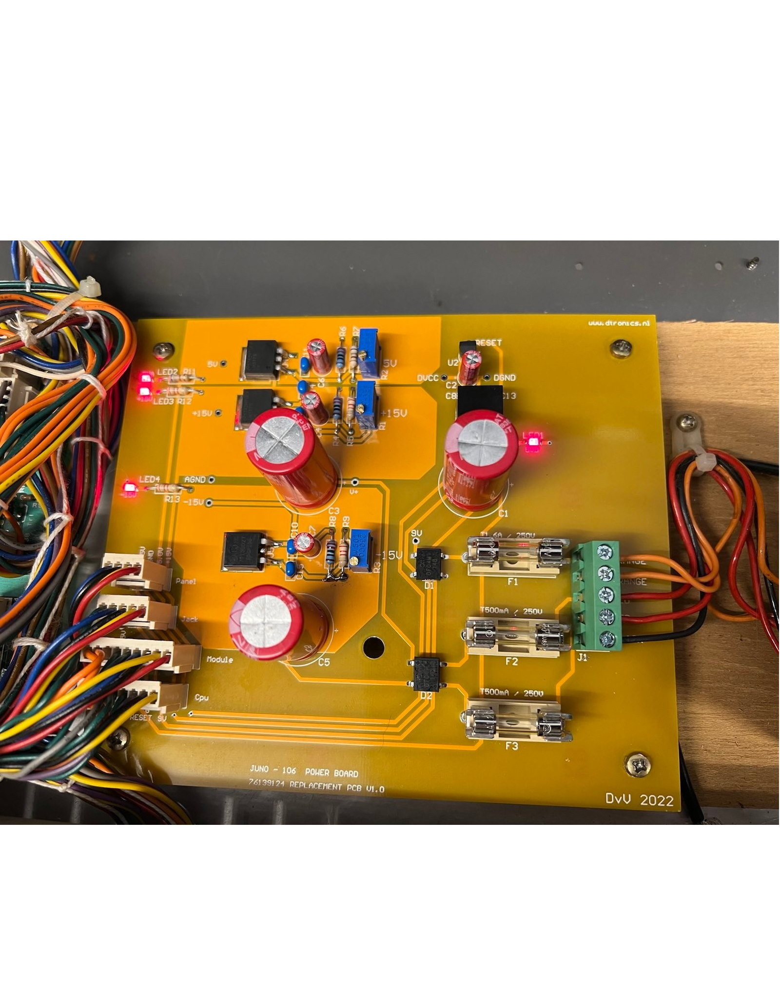 Roland Juno-106 Wiring Loom