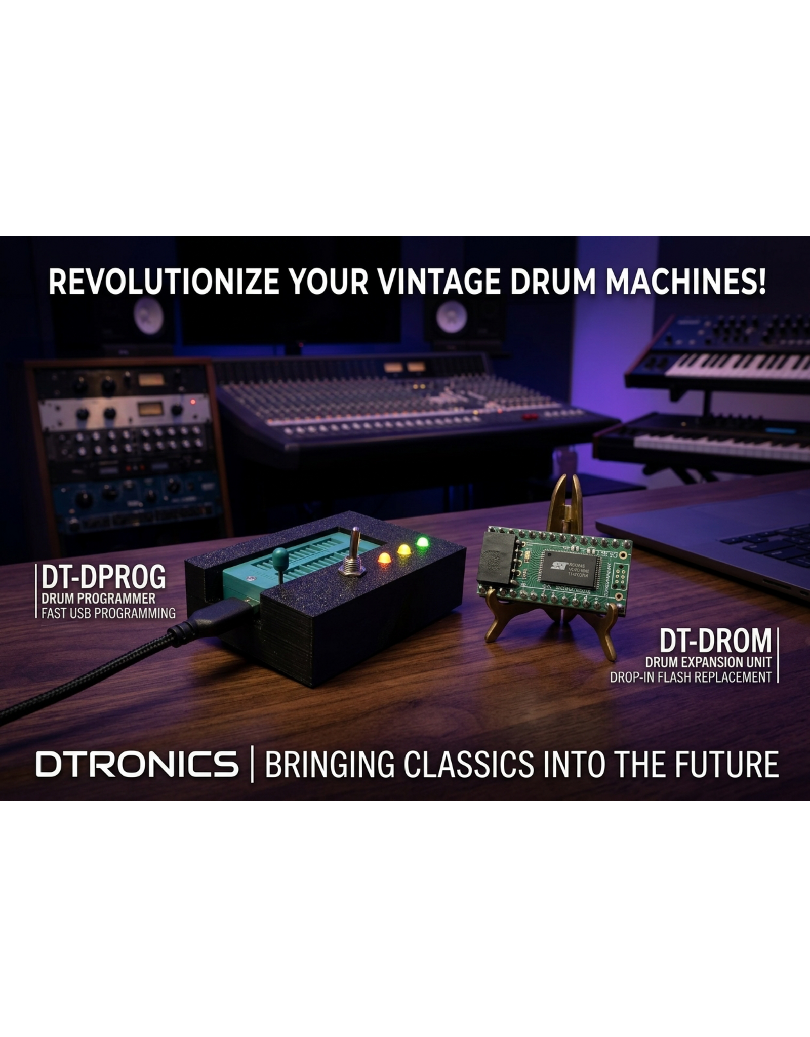 Dtronics Dtronics DT-DPROG programmer voor de  DT-DROM
