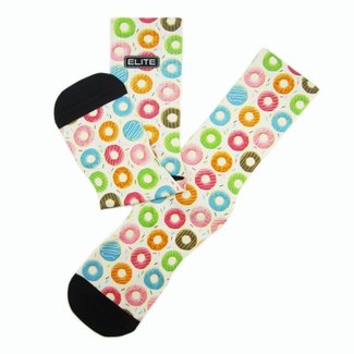 Elite Elite Donut print urban socks